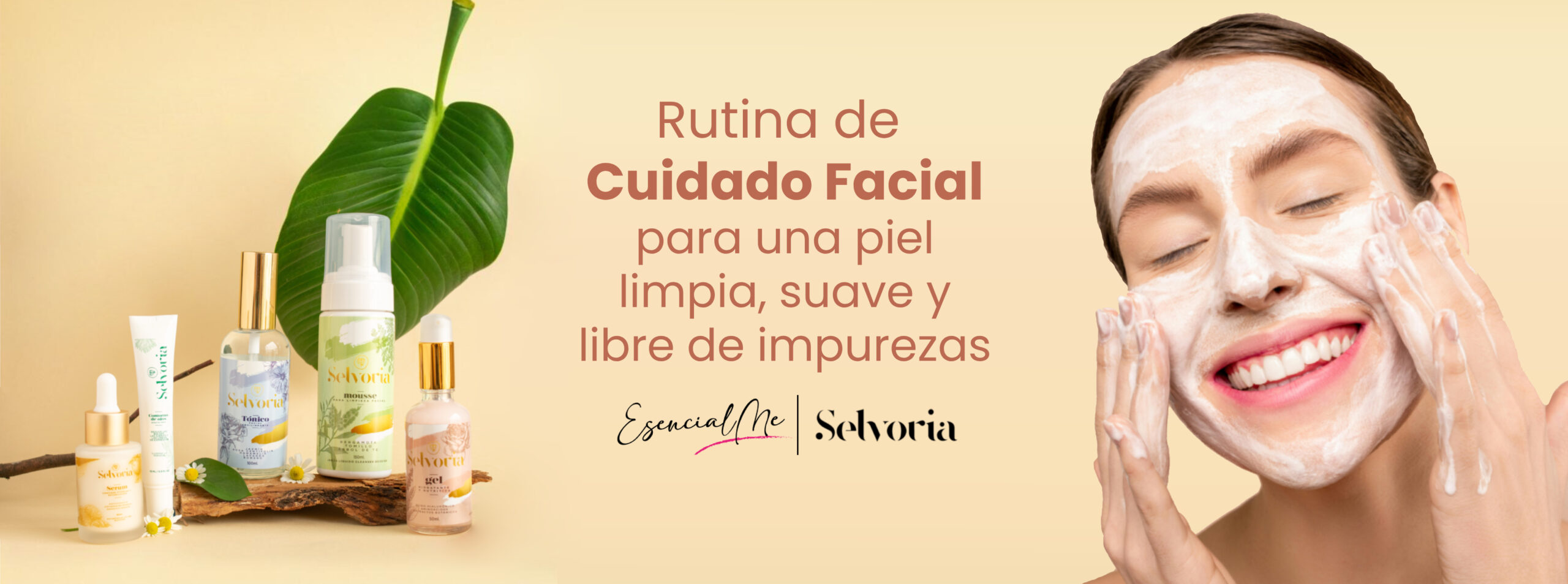 Rutina de cuidado facial