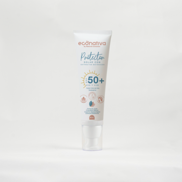 Protector Solar con Extractos Botánicos / SPF 50+ 80 ml