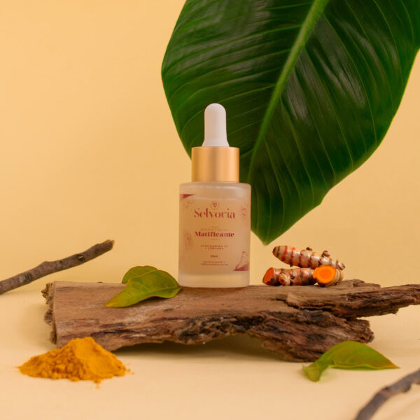 Serum Facial Matificante Niacinamida 5% + Cúrcuma 30ml Selvoria