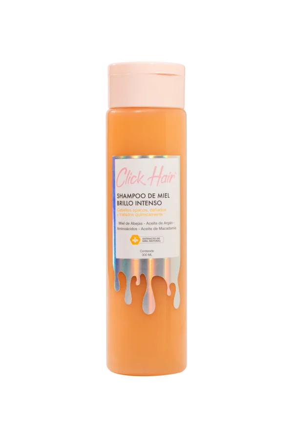 Shampoo de miel 300ml Click Hair Bogotá