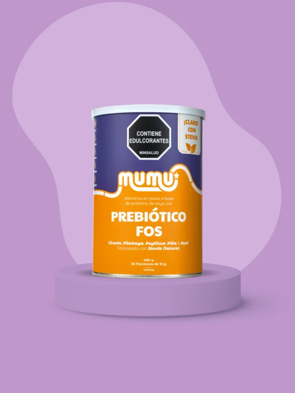 Fibra con prebiótico fos 450g Mumu - Image 2