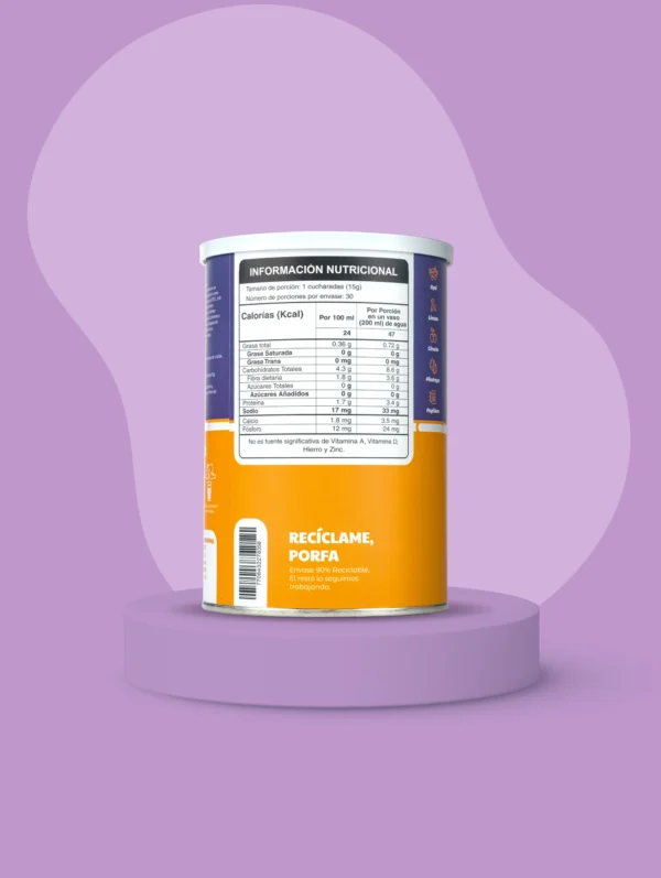Fibra con prebiótico fos 450g Mumu - Image 3