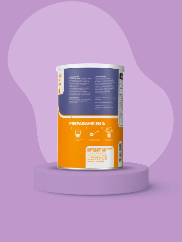 Fibra con prebiótico fos 450g Mumu - Image 4