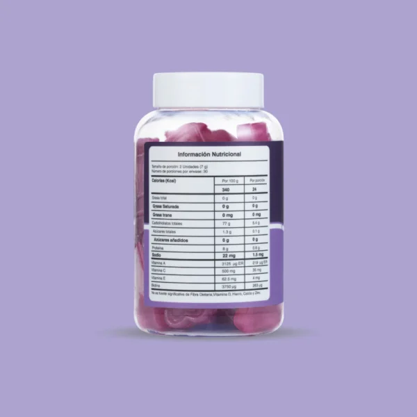 Gomas de resveratrol 210 g Mumu - Image 3