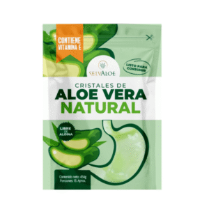 Cristales de Aloe Vera Natural 454g Selvaloe